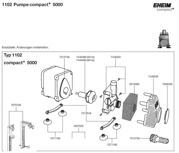 Eheim_Explosionszeichnung_Compact+_Pumpe_1102 Eheim_Explosionszeichnung_Compact+_Pumpe_1102